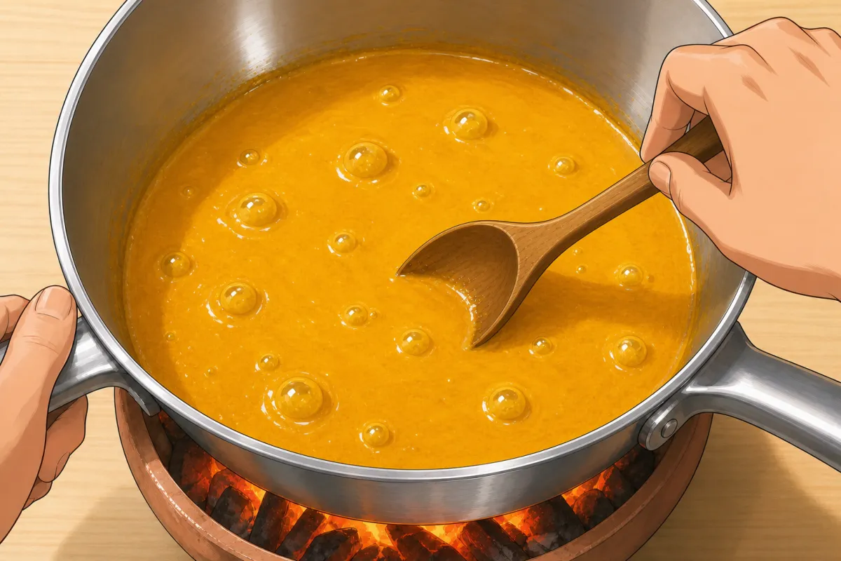 Add the coconut milk
