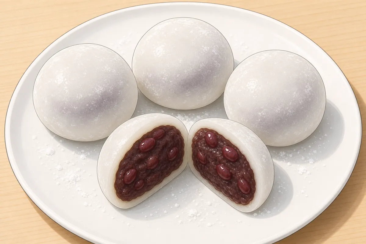 Daifuku (red bean mochi)