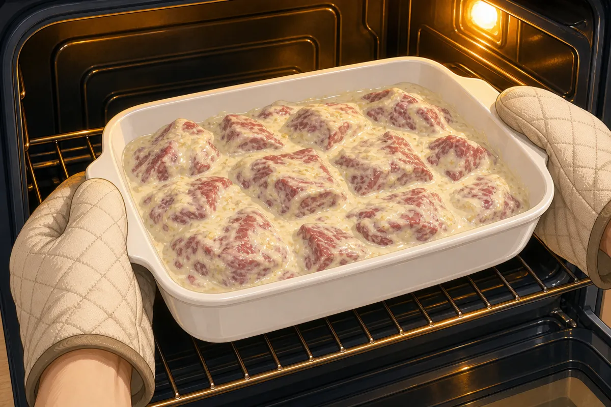 Spread the pieces in a baking dish and roast for 1 hour at medium heat (~180 °C).