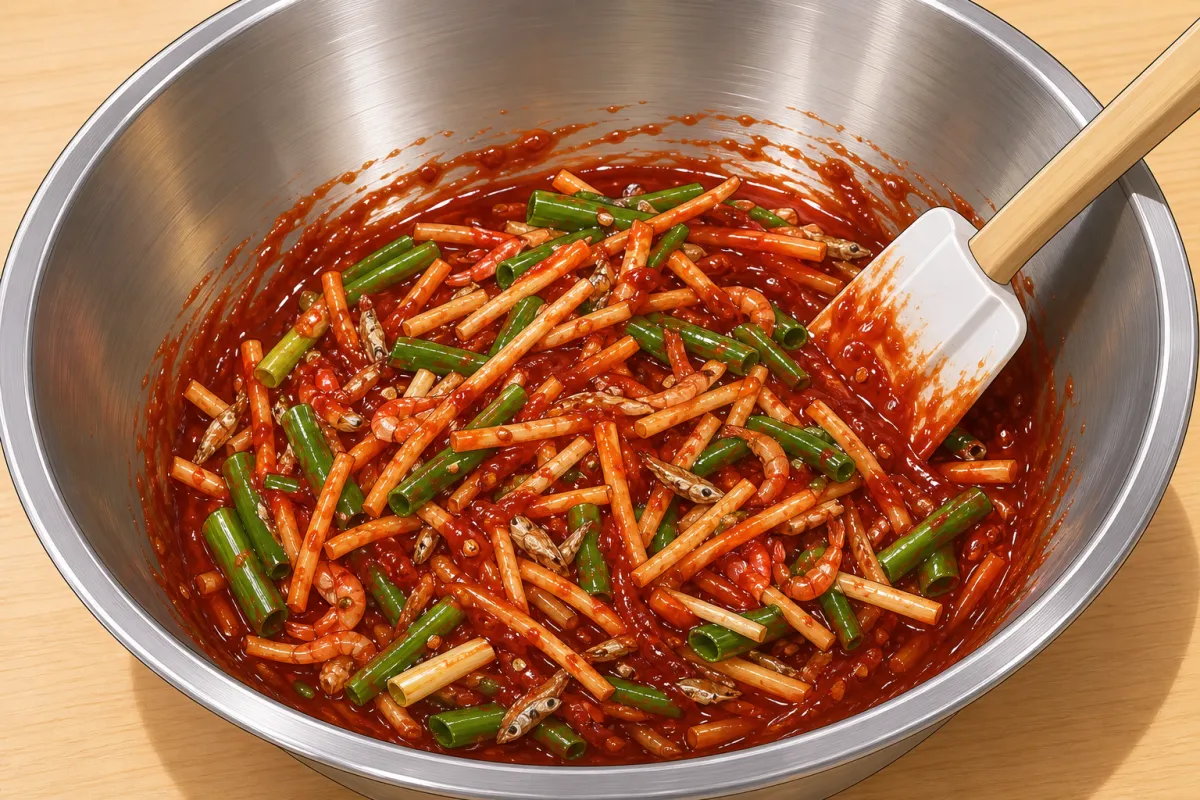 Mix the filling