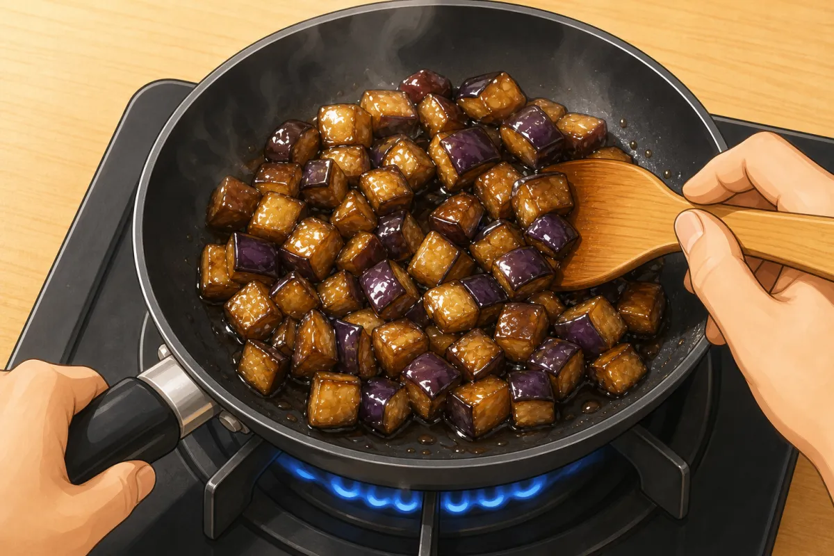 Eggplant tsukudani
