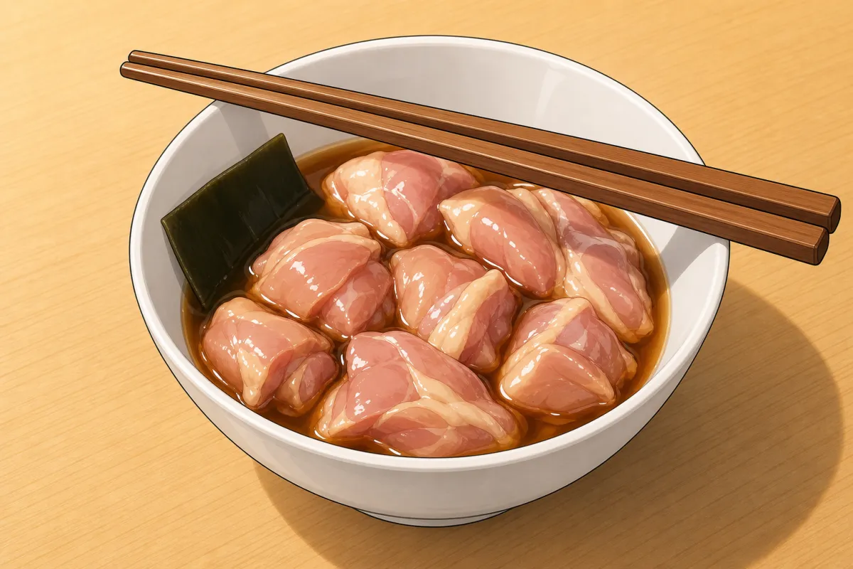 Marinate the chicken