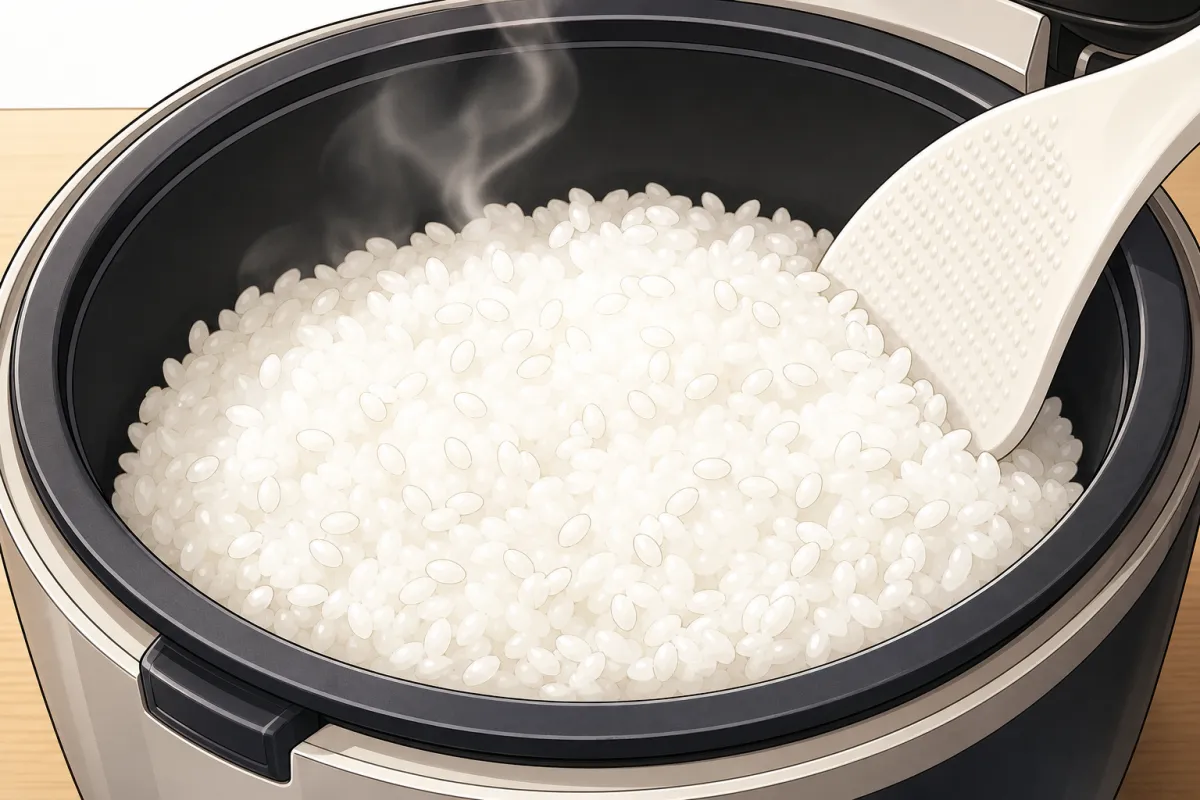 Cook the rice