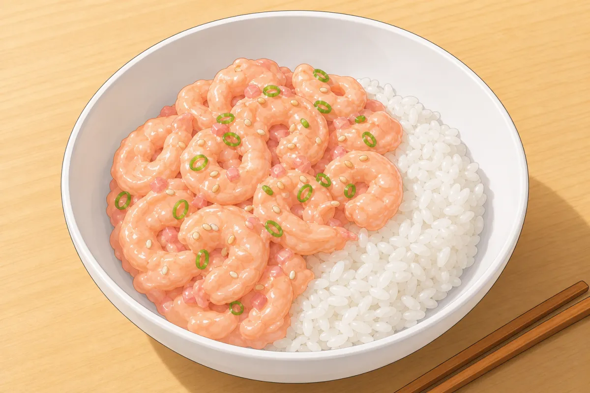 Shrimp poke bowl