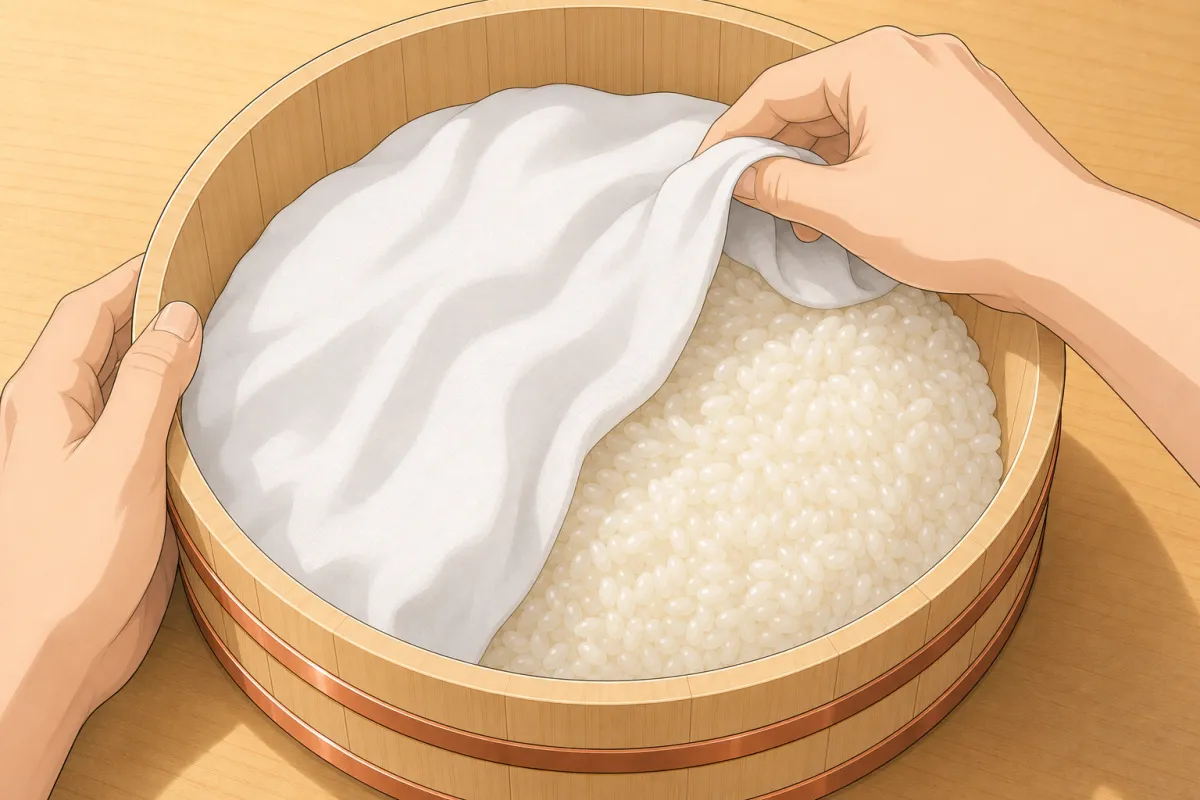 Cover with a damp towel; use within a few hours.
