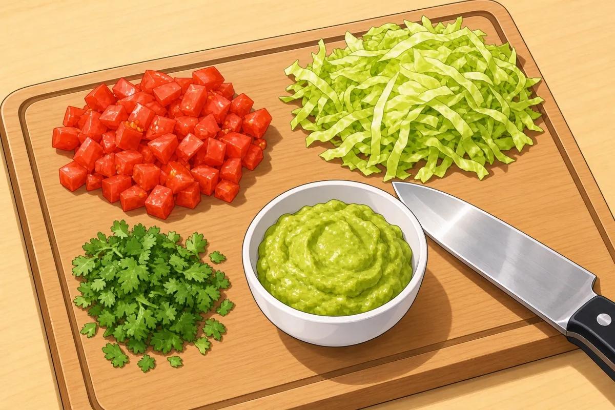 Prep the fresh stuff