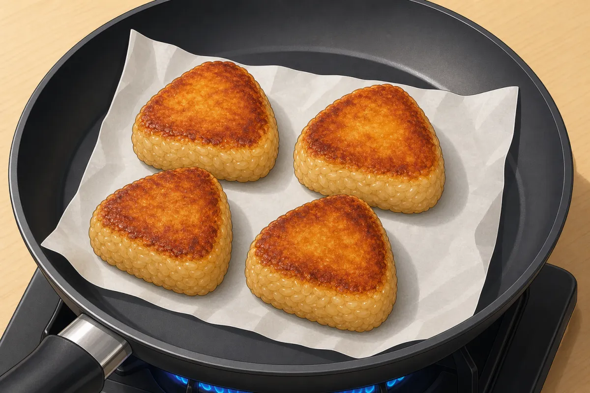 Grill until crisp